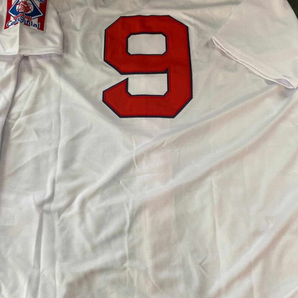 MITCHELL and NESS BOSTON RED SOX TED WILLIAMS JERSEY Sz M,L,XL,2XL New w tags - Picture 6 of 8